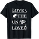 Love The Unloved Insects snake Lover Entomology Herpetology T-Shirt - T-Shirt | Black