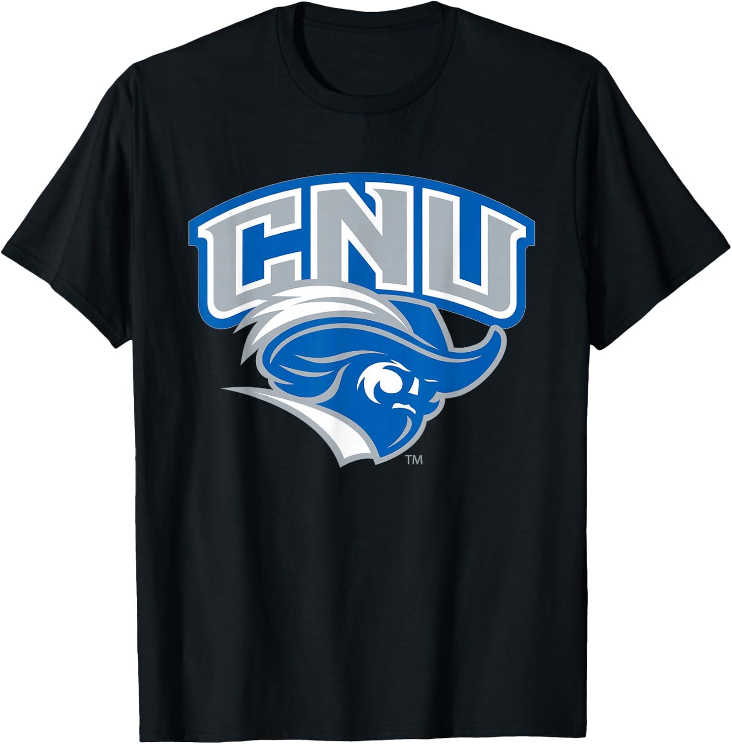 Christopher Newport Captains | Official NCAA | NCAFCNU03 T-Shirt - T-Shirt | Black