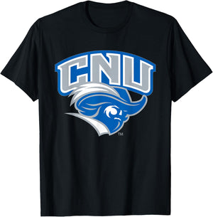 Christopher Newport Captains | Official NCAA | NCAFCNU03 T-Shirt - T-Shirt | Black