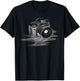 Funny Camera Gift Photographers Men Women Photography T-Shirt - T-Shirt | Black