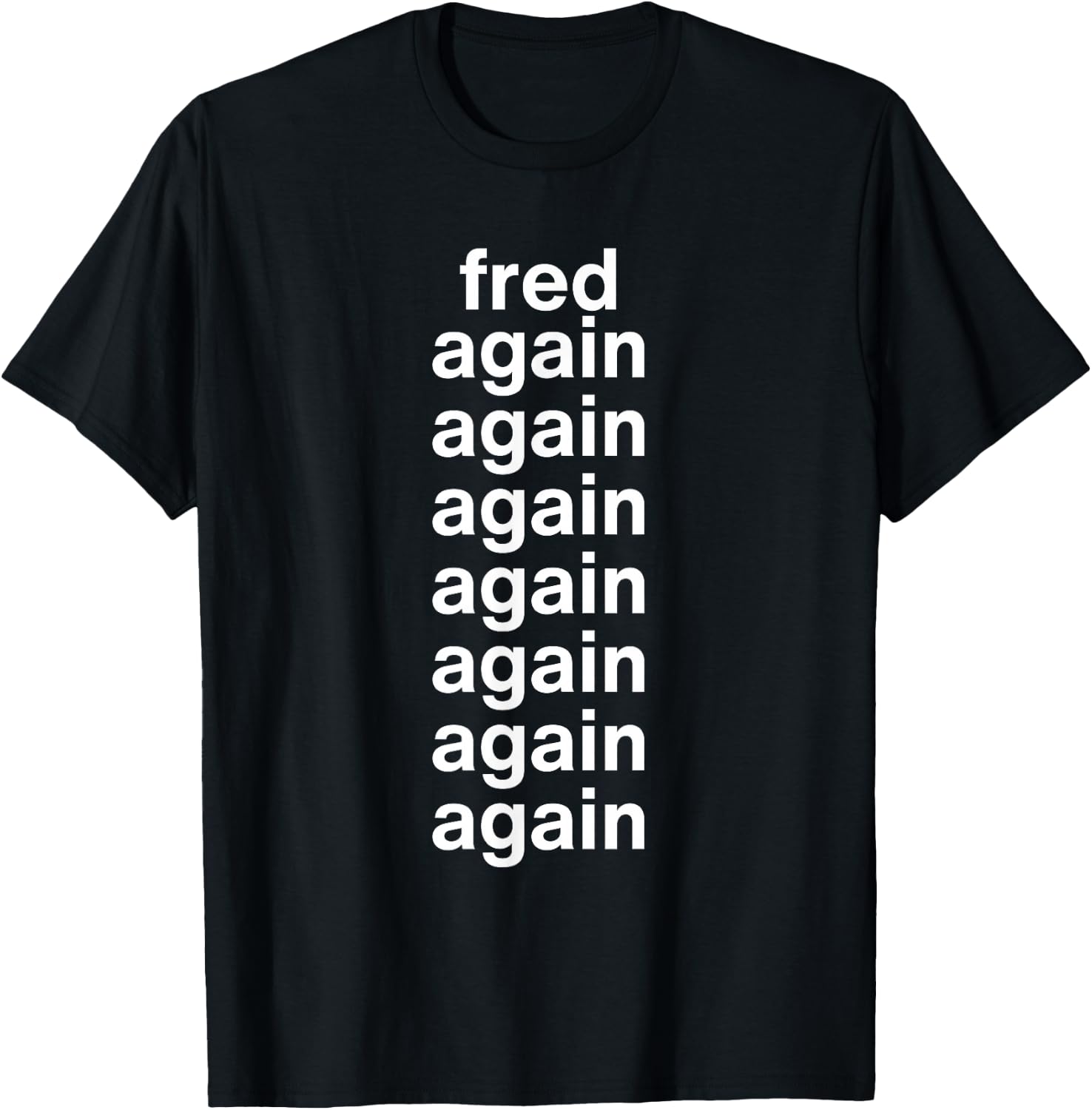 Fred Again , Black, S T-Shirt - T-Shirt | Black