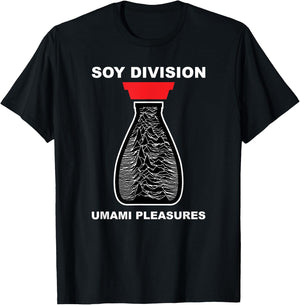 Soy Division food pun Apparel T-Shirt - T-Shirt | Black