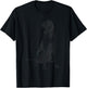 Sitting Dog Bracco Italiano Men Women Kids T-Shirt - T-Shirt | Black