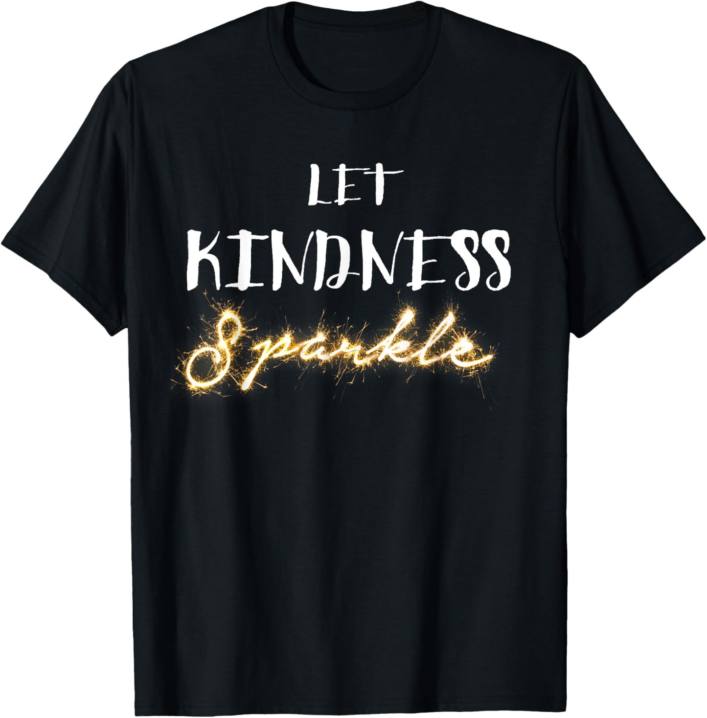 Let Kindness Sparkle! No Bullying School T-Shirt - T-Shirt | Black