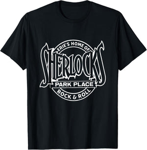 Sherlock's Park Place Erie's Home of Rock and Roll T-Shirt - T-Shirt | Black