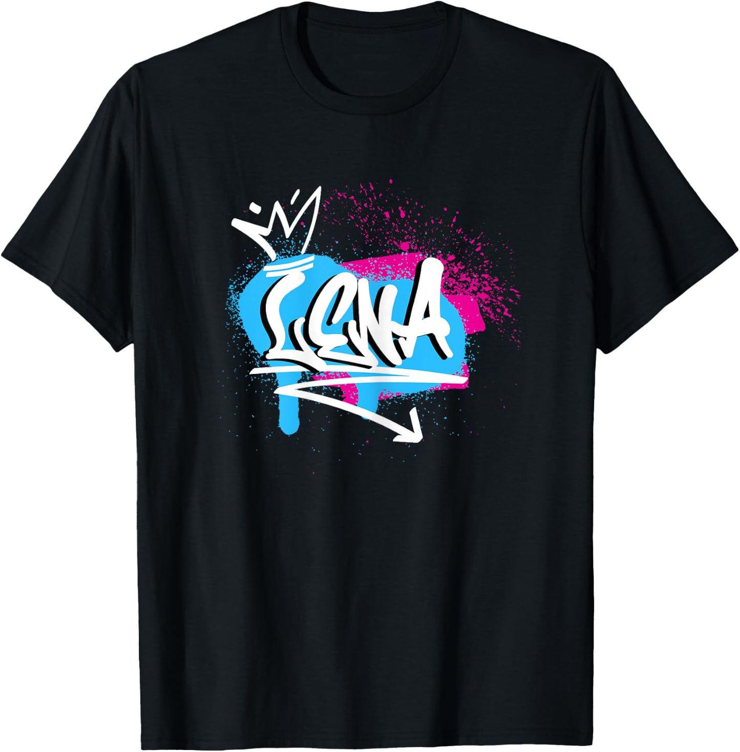 Funny Funny Gift for Lena , Black, Female X-Small T-Shirt - T-Shirt | Black