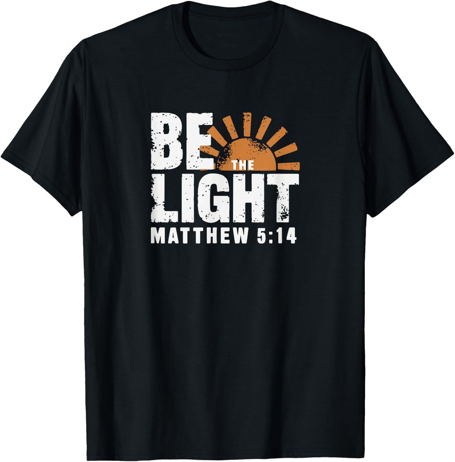 Be the Light Matthew 5:14 T-Shirt - T-Shirt | Black