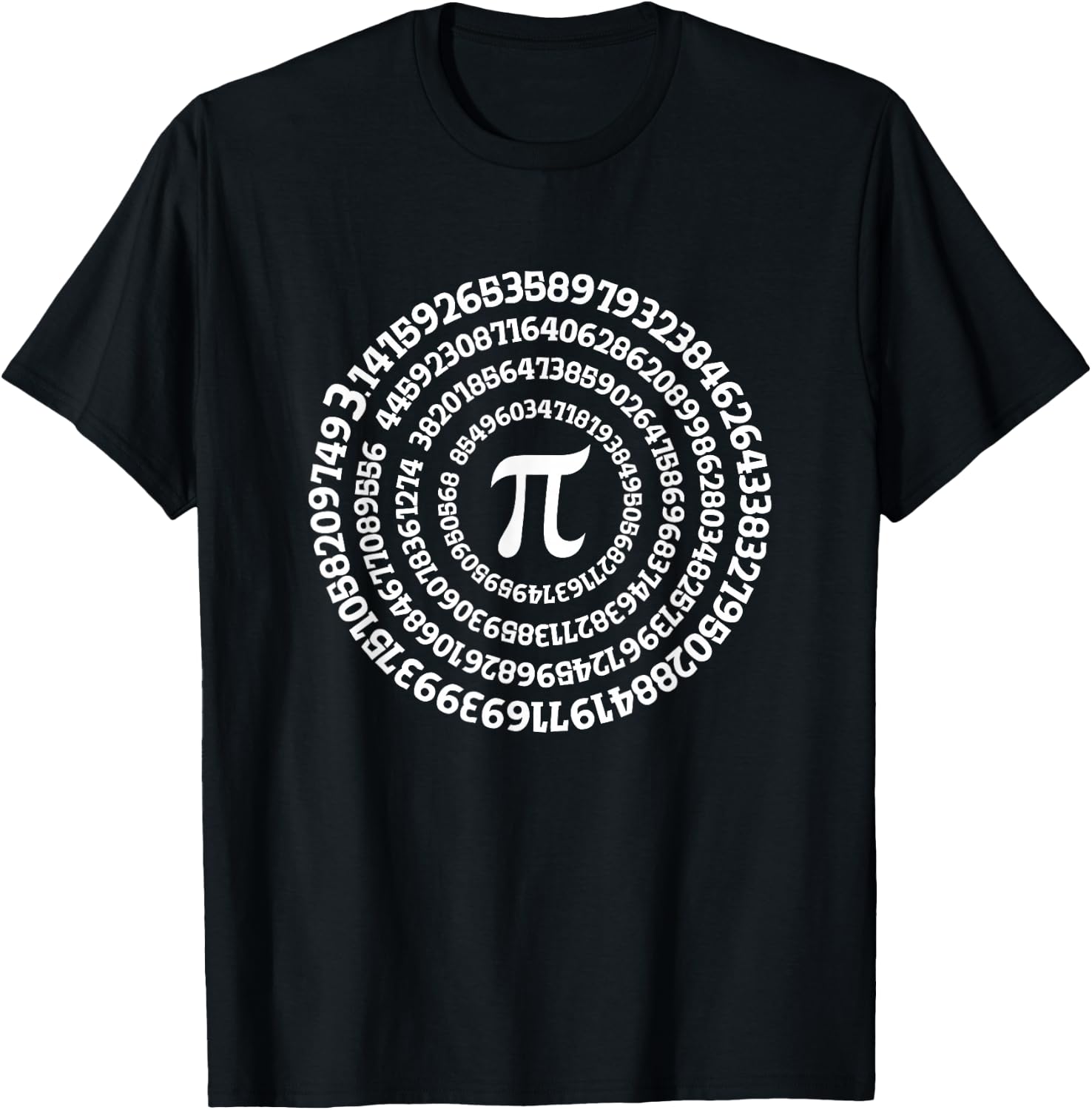Mathematik - Mathematik - Pi - Nerd - Nerd - Wissenschaft - lustig T-Shirt - T-Shirt | Black