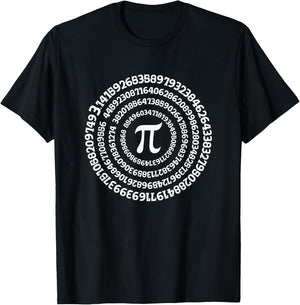 Mathematik - Mathematik - Pi - Nerd - Nerd - Wissenschaft - lustig T-Shirt - T-Shirt | Black