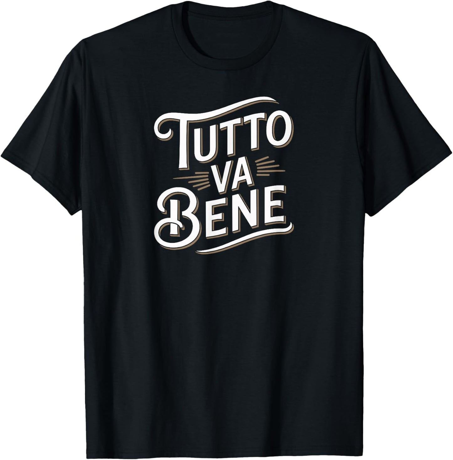 Tutto va bene T-Shirt - T-Shirt | Black