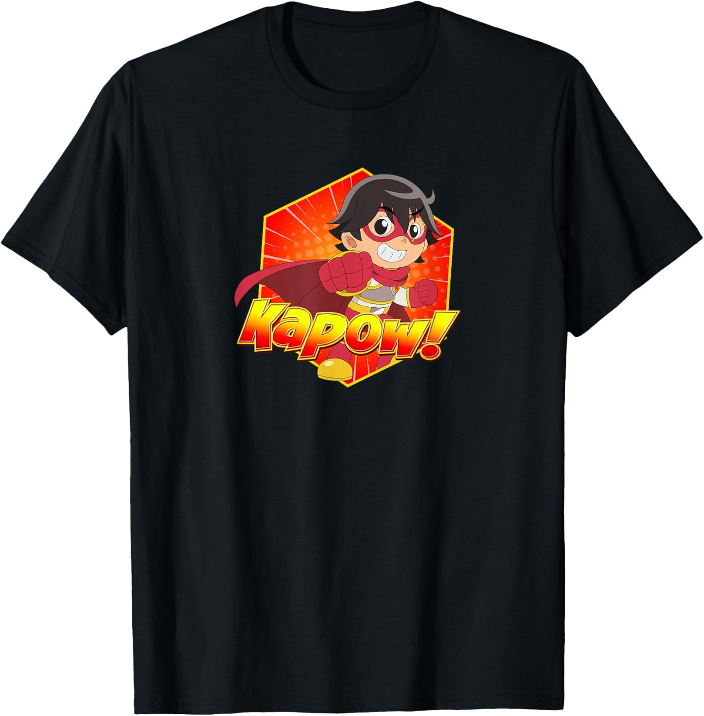 Ryan's World the Movie Kapow T-Shirt - T-Shirt | Black