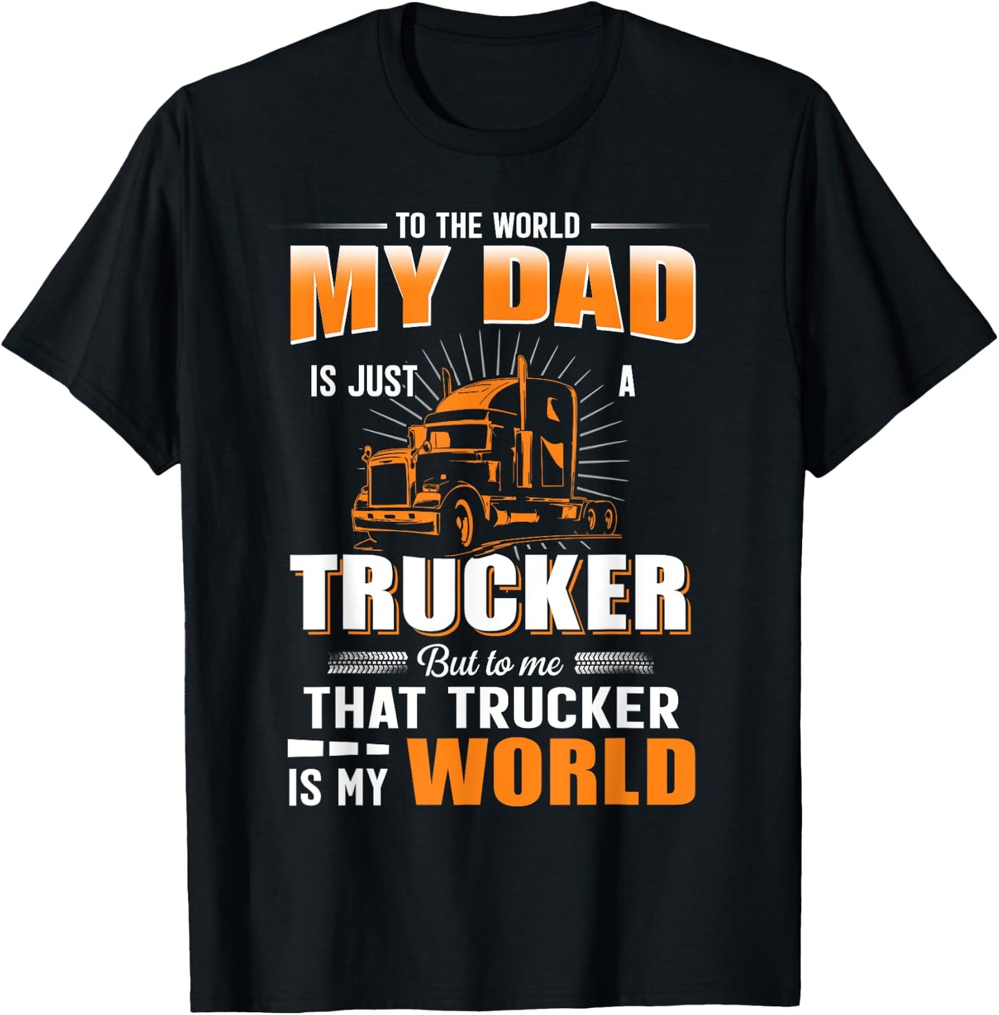 My Son Is A Trucker Shirt For Mom And Dad, Women T-Shirt - T-Shirt | Black