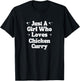 Just A Girl Who Loves Chicken Curry T-Shirt - T-Shirt | Black