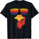 Thanksgiving Turkey Face Sunglasses Vintage Men Women Kids T-Shirt - T-Shirt | Black