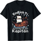 Kinder 7. Geburtstag Piraten Endlich 7 Junge 7 Jahre Piratenschiff T-Shirt - T-Shirt | Black
