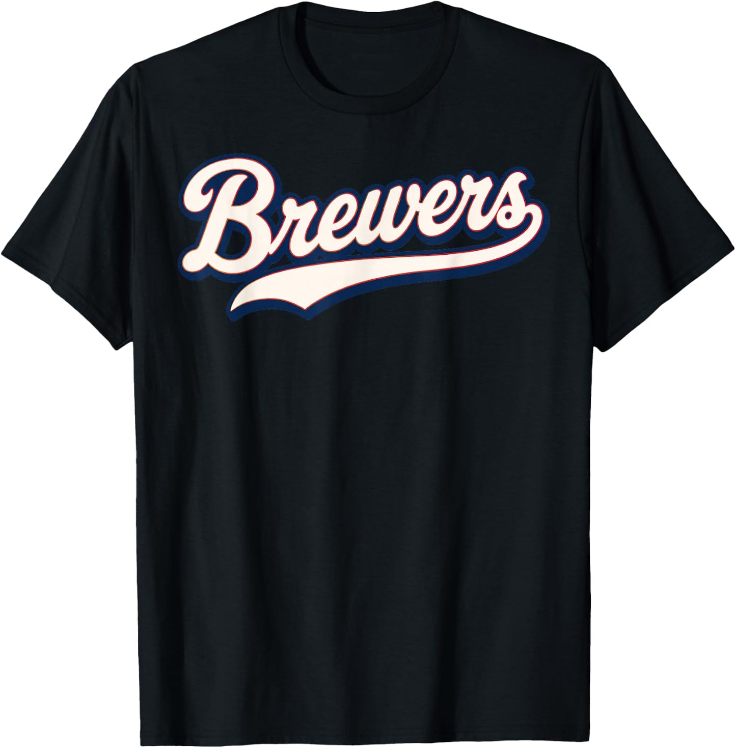 Vintage Brewers Retro Classic Gifts Women Kids T-Shirt - T-Shirt | Black