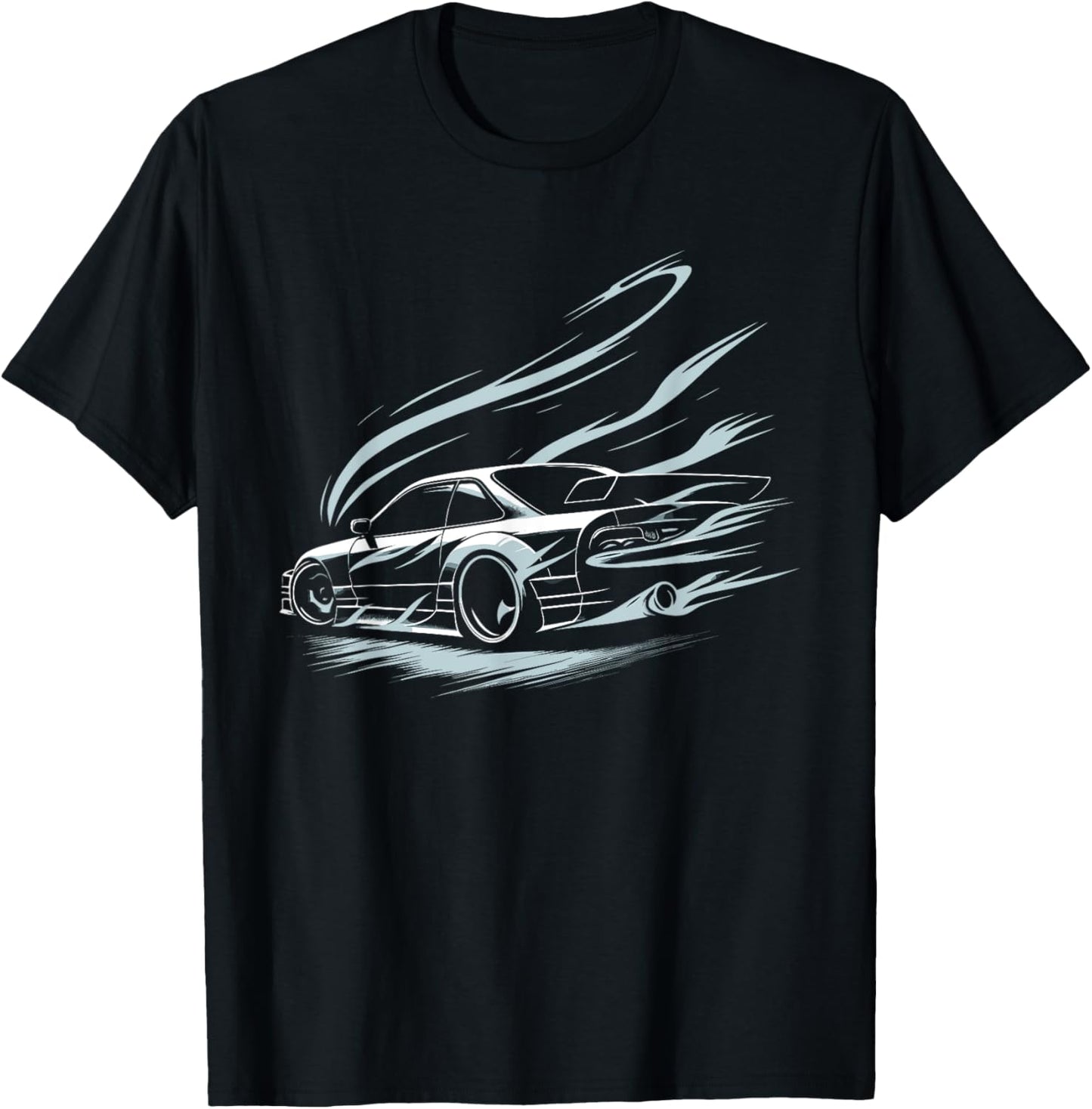 Car Drifting Racing Race Car Motorsport Drift Racing T-Shirt - T-Shirt | Black