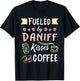 Daniff Mom Daniff Dog Lover Coffee Drinker T-Shirt - T-Shirt | Black