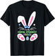 I'm The Dental Hygienist Bunny Matching Family Easter 2026 T-Shirt - T-Shirt | Black