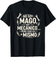 Funny No Soy Mago Soy Mecánico Car Mechanic Spanish T-Shirt - T-Shirt | Black