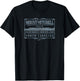 JCombs: Mount Mitchell, Blue Ridge Mtns, NC (Distressed) T-Shirt - T-Shirt | Black