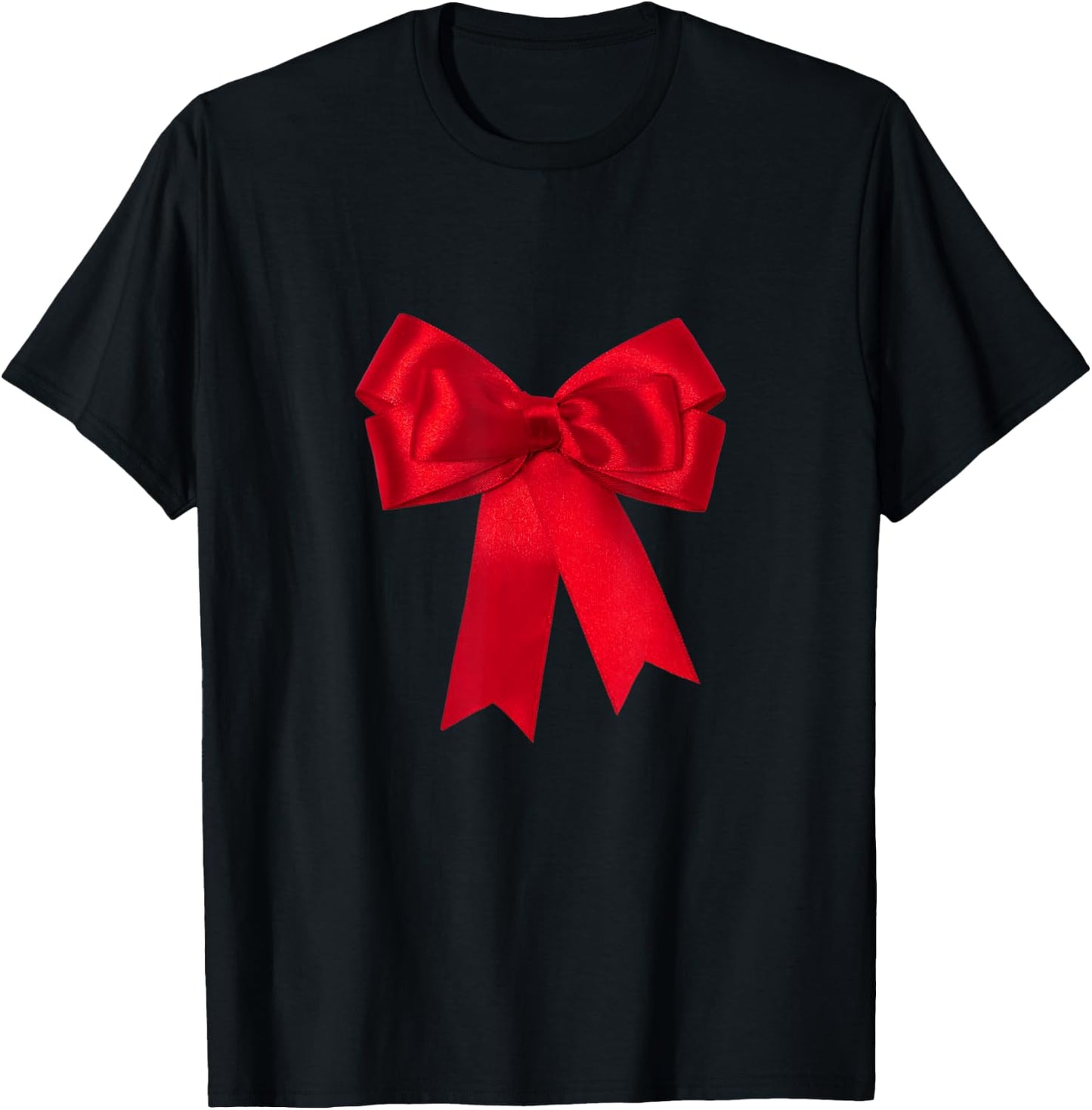 Christmas Bow Present T Shirt - I Am Your Christmas Gift T-Shirt - T-Shirt | Black