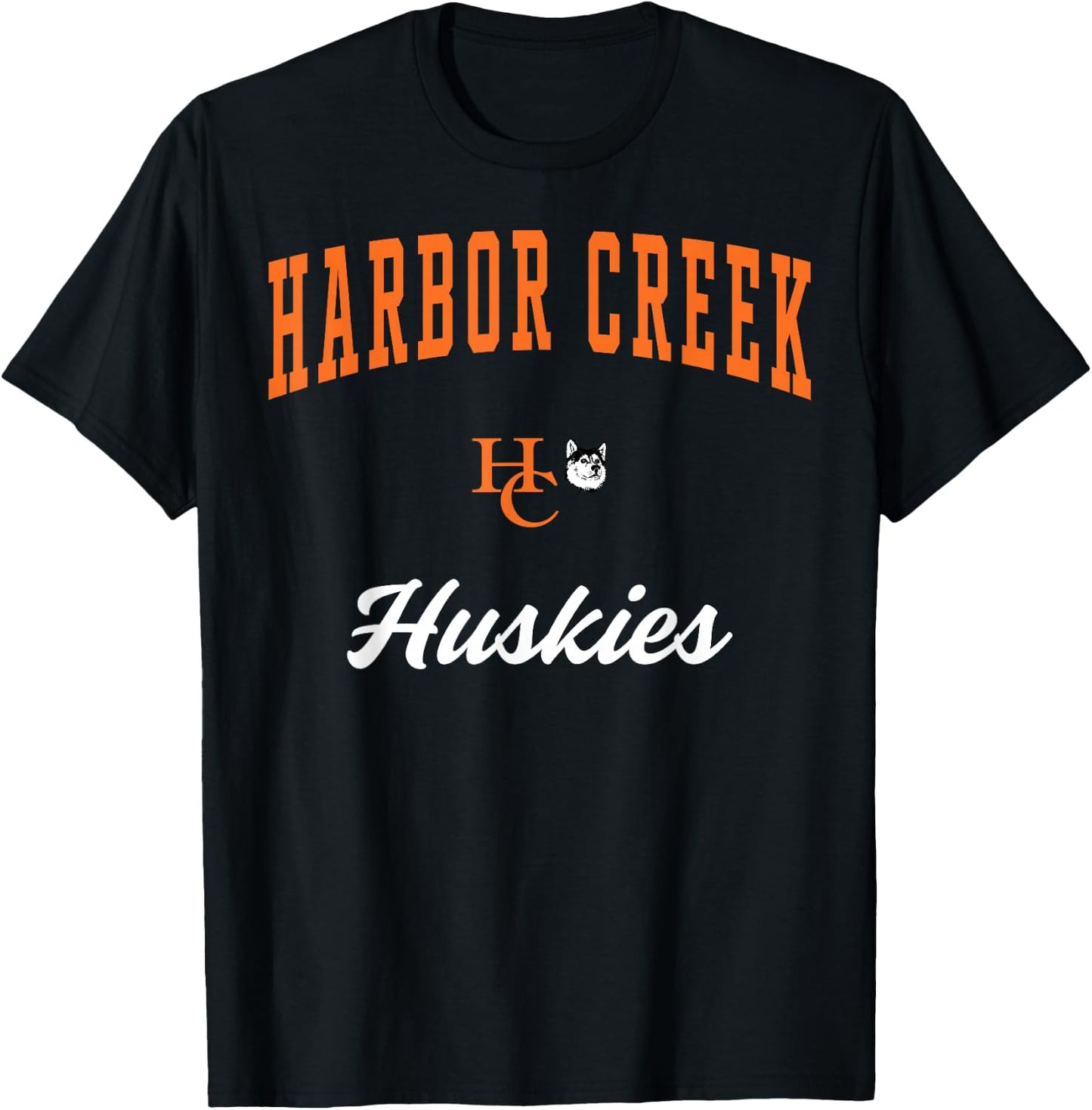 Harbor Creek High School Huskies T-Shirt - T-Shirt | Black