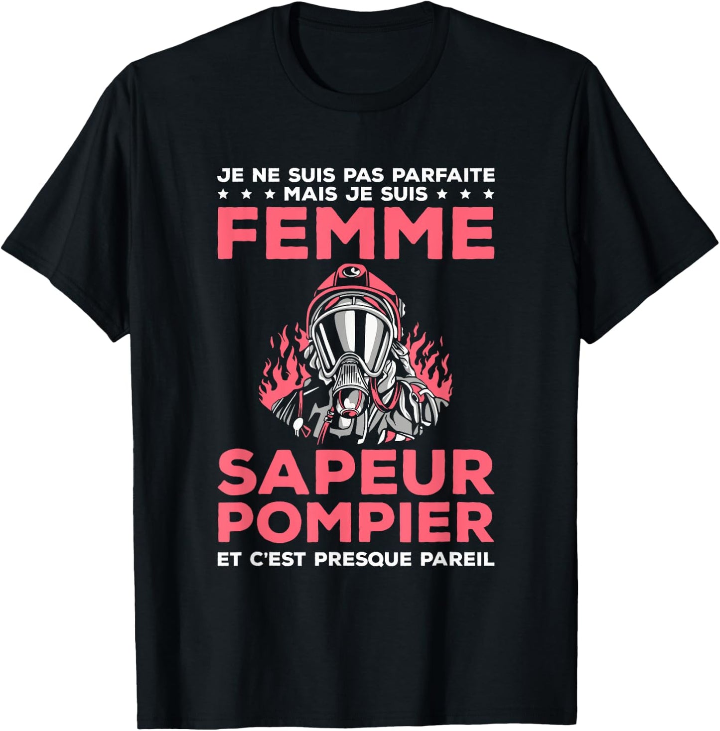 Fireman And , Black, S T-Shirt - T-Shirt | Black