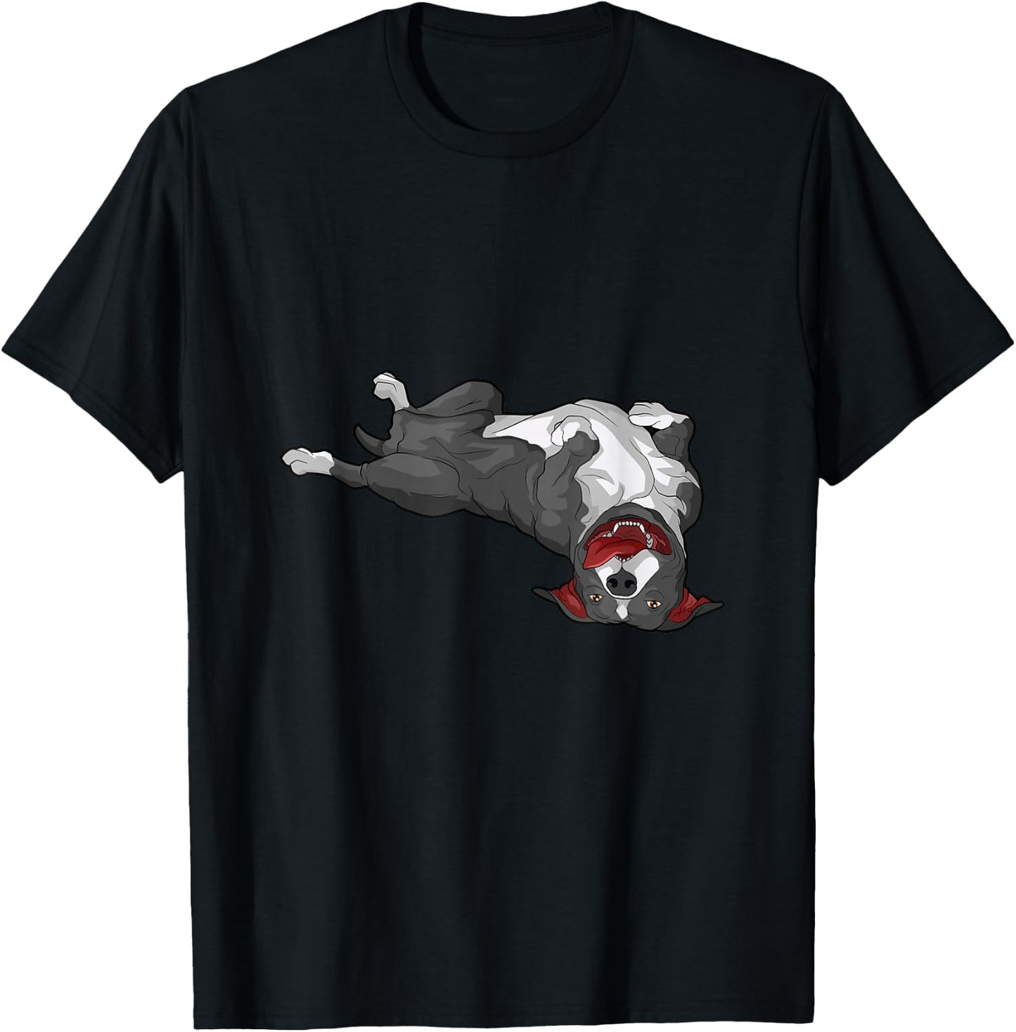 American Staffordshire Terrier Amstaff T-Shirt - T-Shirt | Black