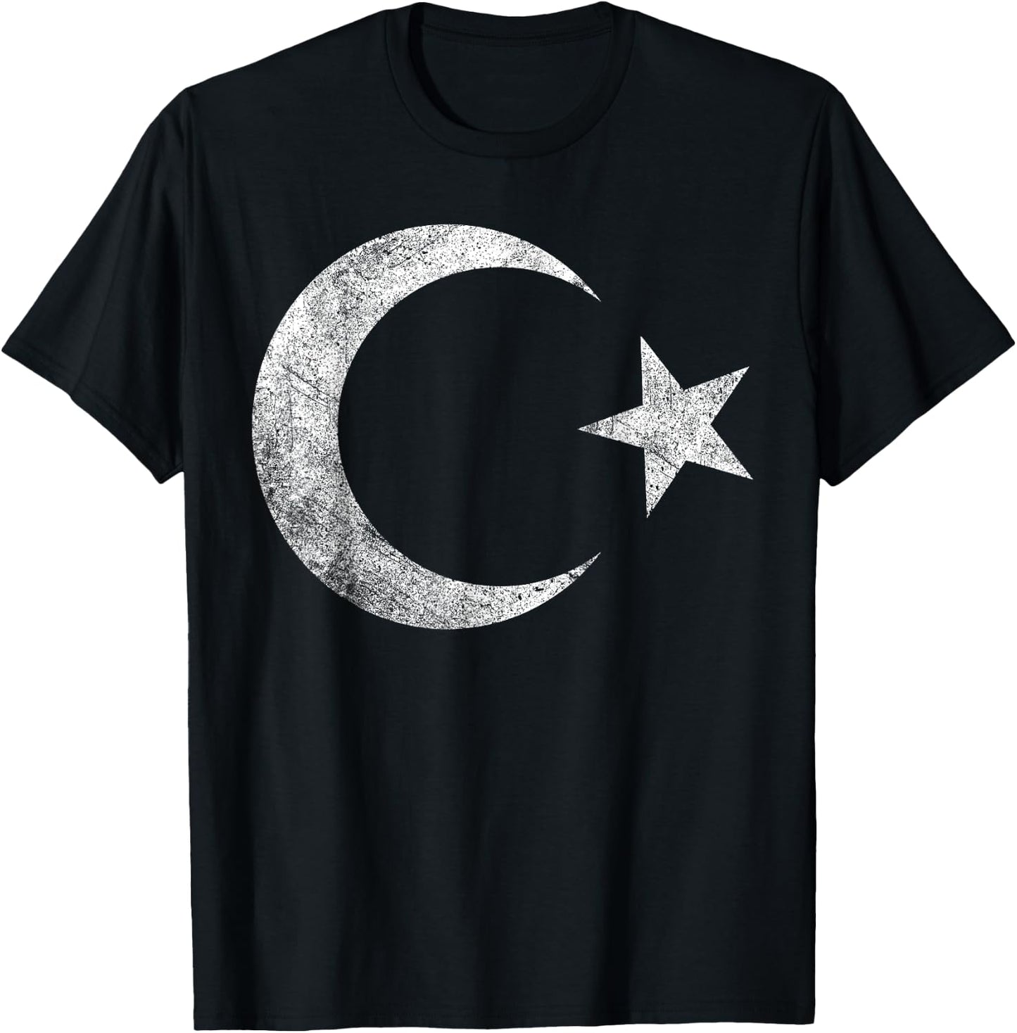 Turkish flag of Turkey cool distressed vintage Türkiye pride T-Shirt - T-Shirt | Black