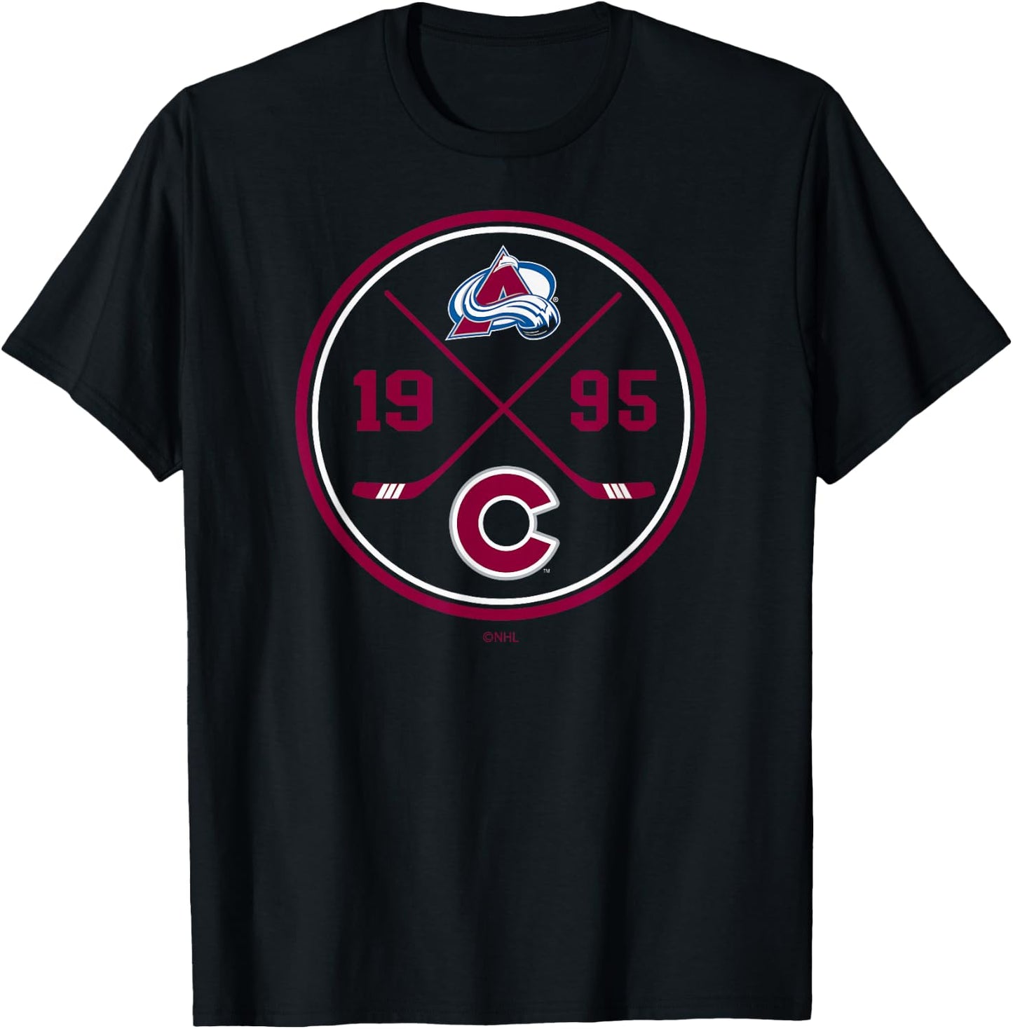Colorado Avalanche Prize Black Officially Licensed T-Shirt - T-Shirt | Black