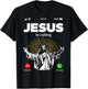 Funny Jesus Is Calling Christian T-Shirt - T-Shirt | Black