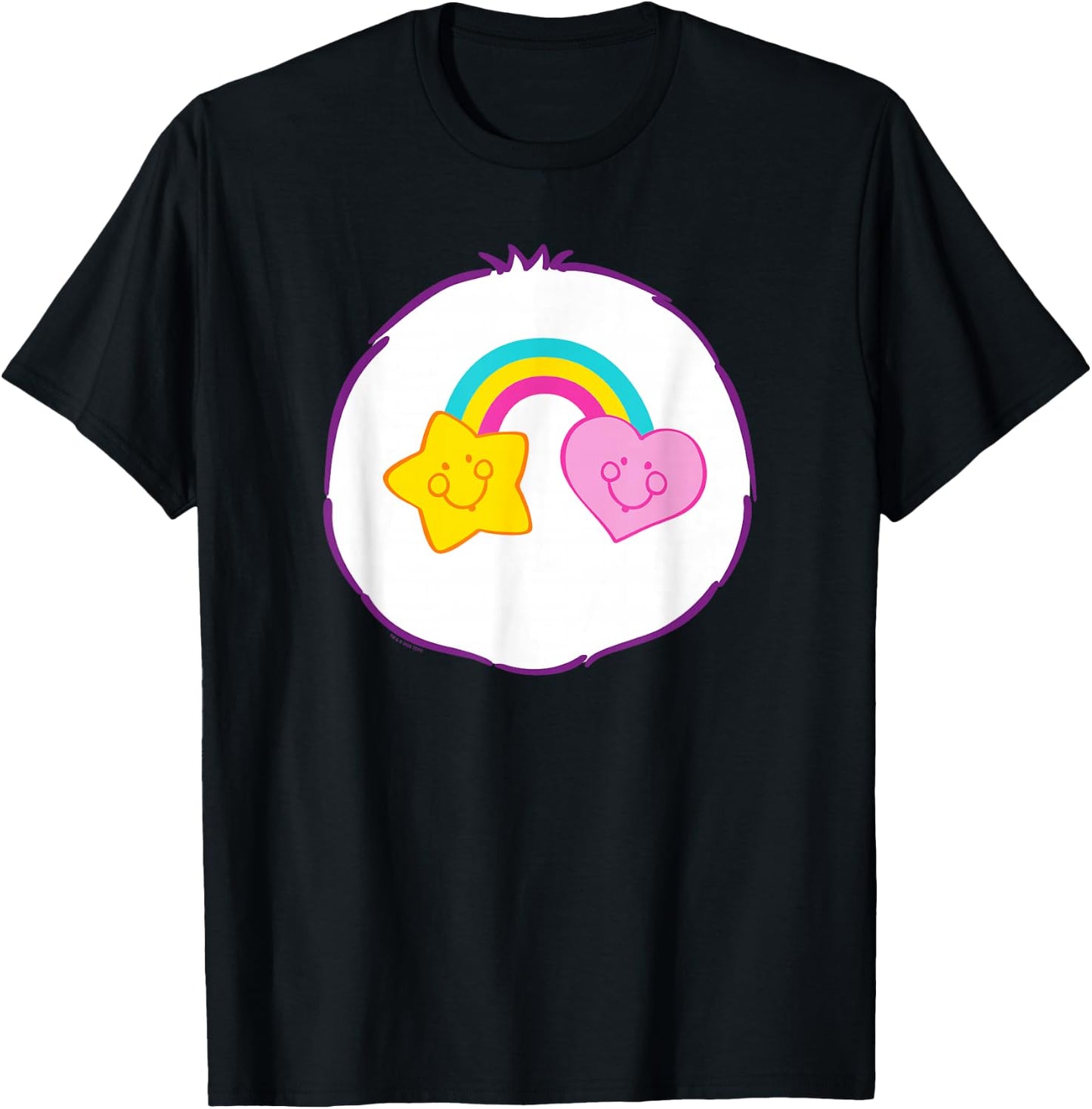 Care Bears Halloween Rainbow Belly Best Friend Bear Costume , blue T-Shirt - T-Shirt | Black