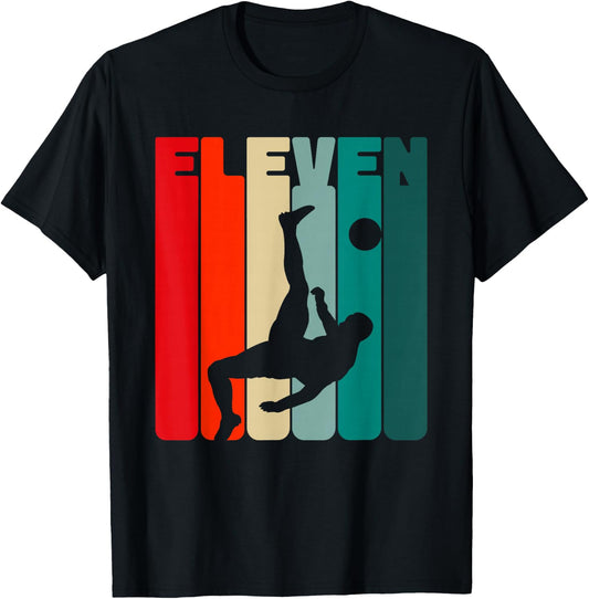 11th Birthday Footballer 11 Years Football Boys T-Shirt - T-Shirt | Black