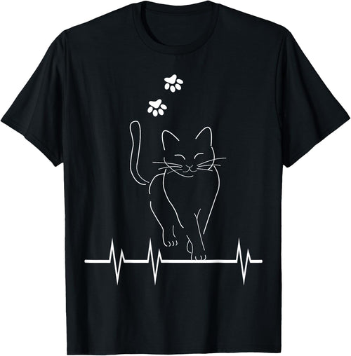 Cat Cat Heartbeat Kitten , black