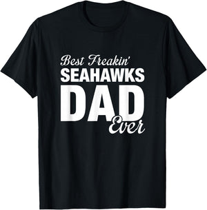Seahawks Southside Best Freakin' Dad Ever HS T-Shirt - T-Shirt | Black