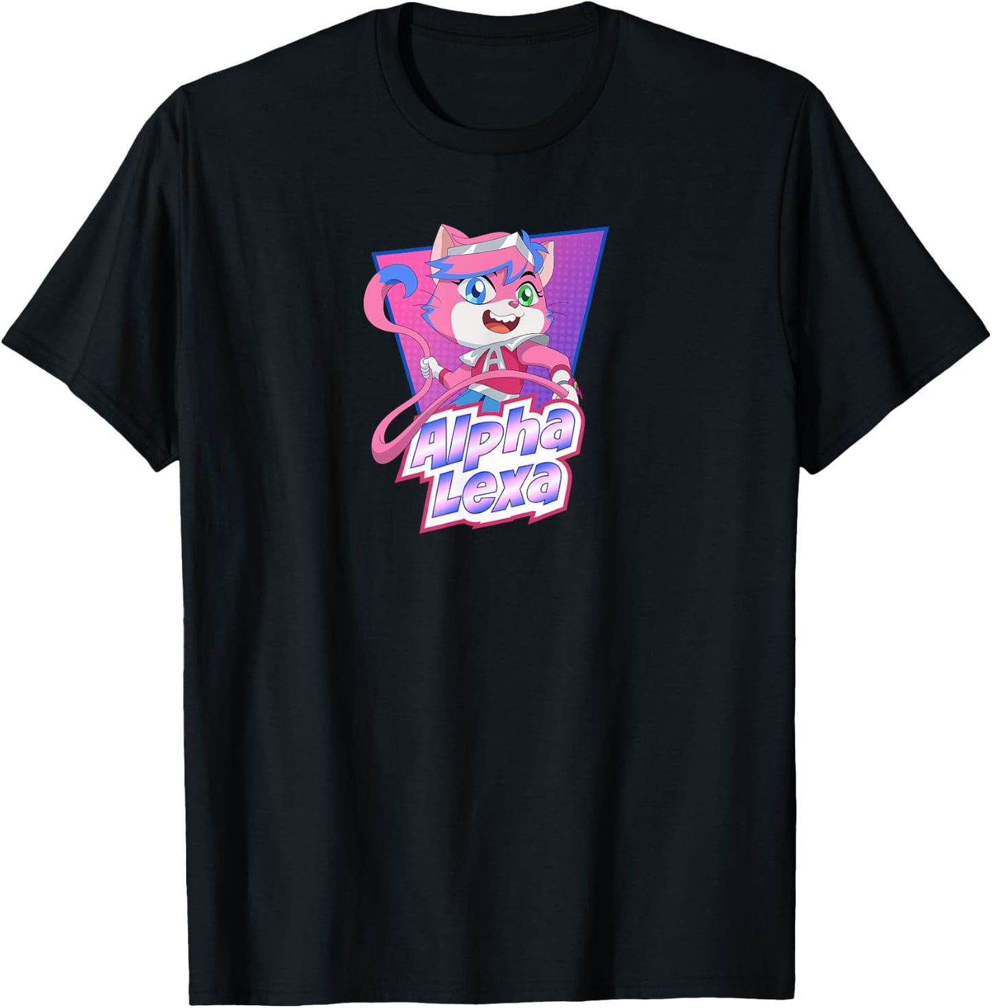 Ryan's World the Movie Alpha Lexa T-Shirt - T-Shirt | Black