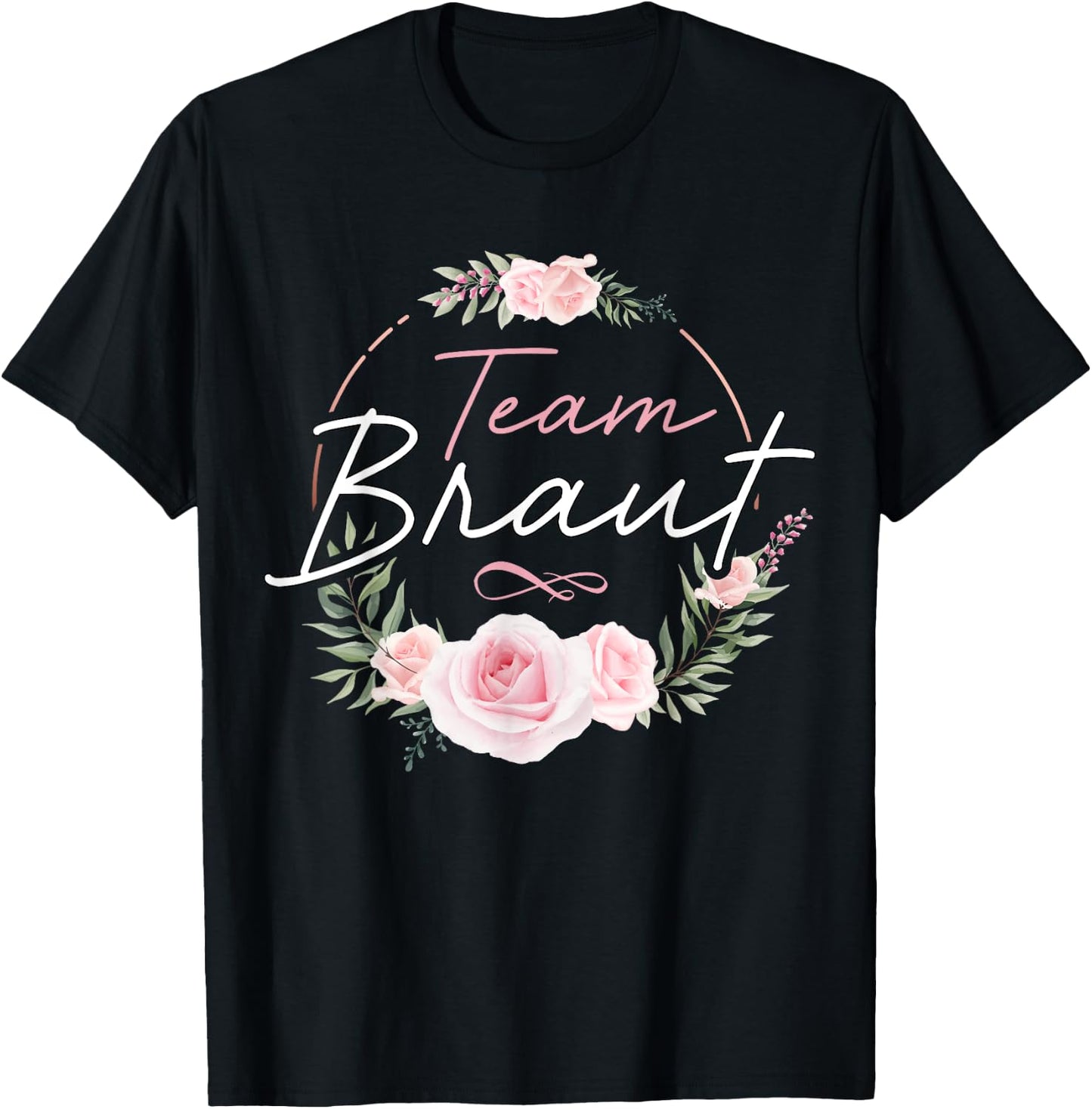 Junggesellinnenabschied Frauen Shirt JGA Team Braut Polterer T-Shirt - T-Shirt | Black
