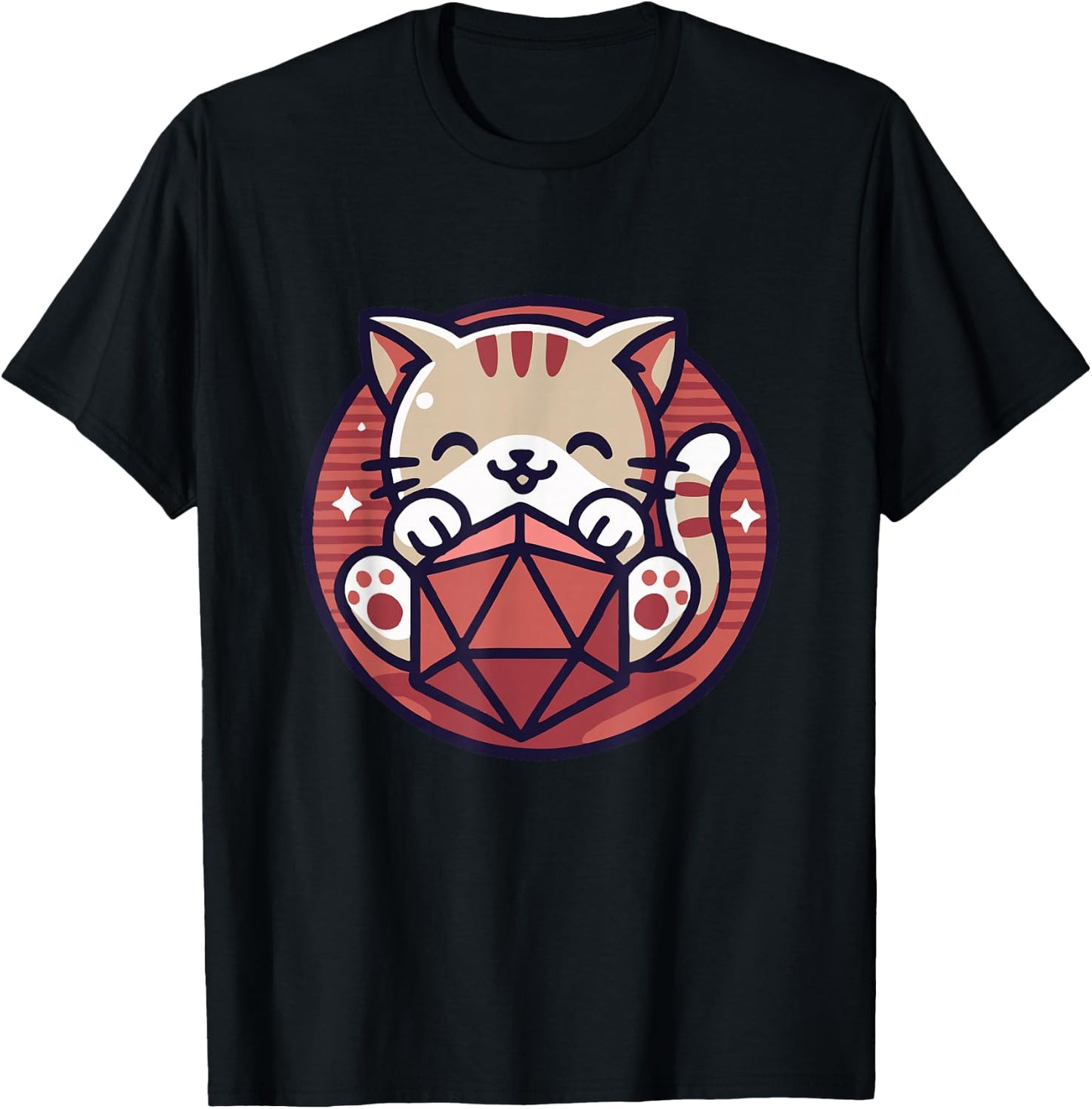 Chat With Dè RPG Humour Player Role Play , Black, S T-Shirt - T-Shirt | Black