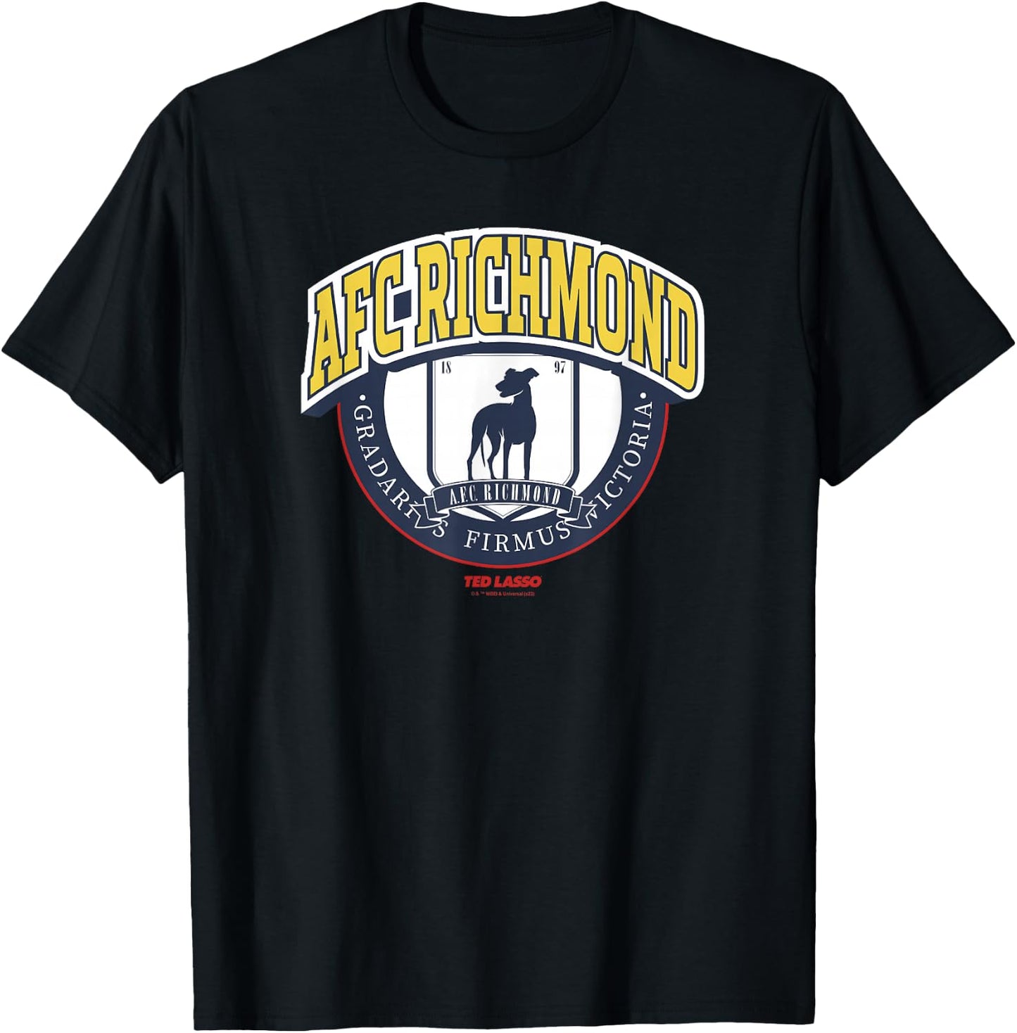 Ted Lasso AFC Richmond Gradarius Firmus Victoria T-Shirt - T-Shirt | Black