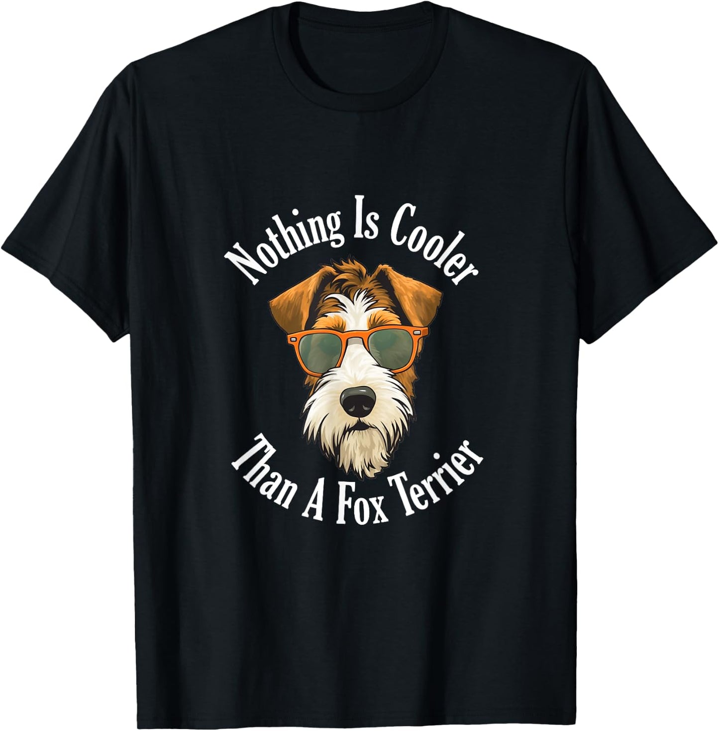 Cool Wire Haired Fox Terrier - WHFT T-Shirt - T-Shirt | Black