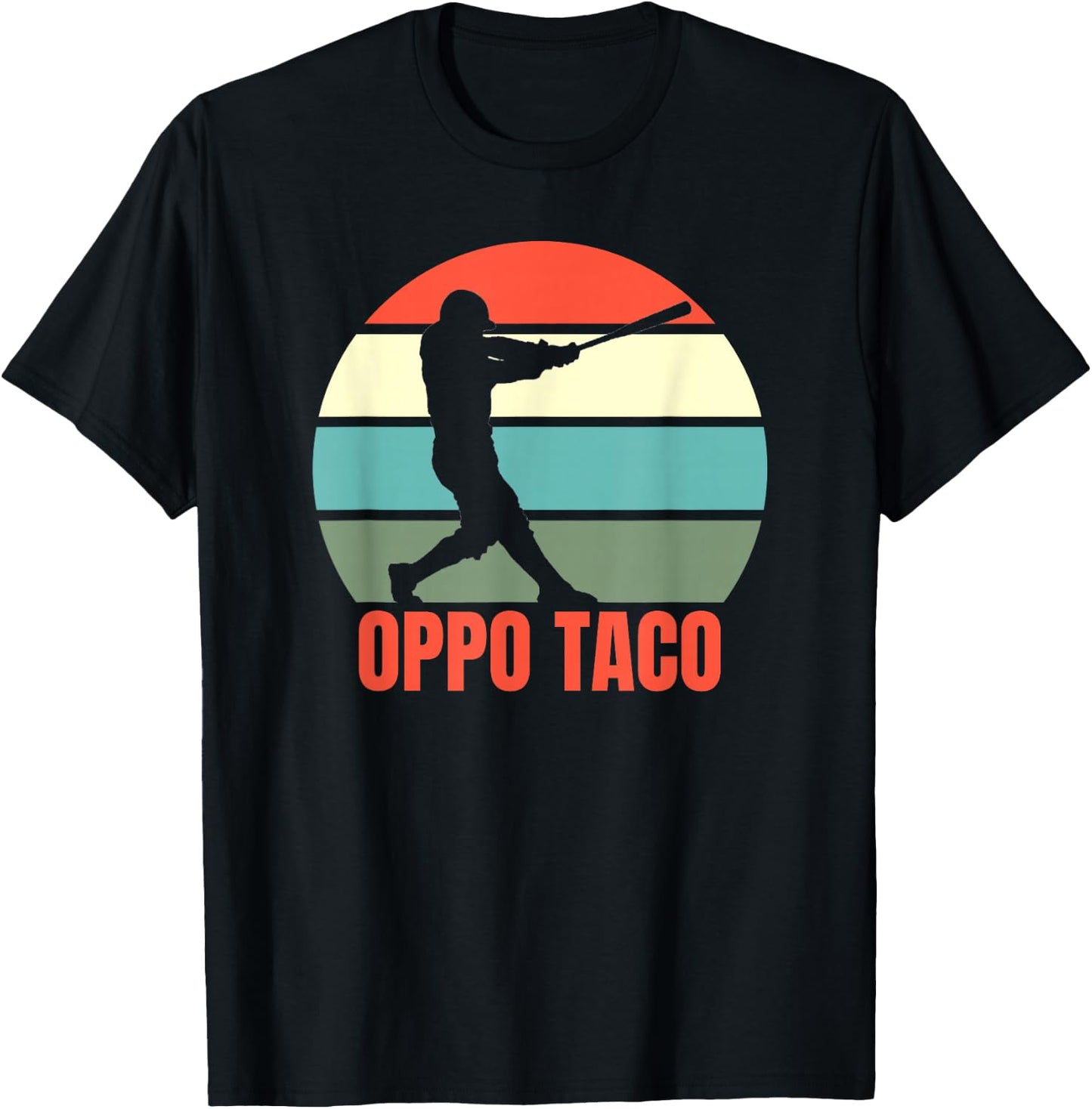 Oppo Taco Baseball T-Shirt - T-Shirt | Black