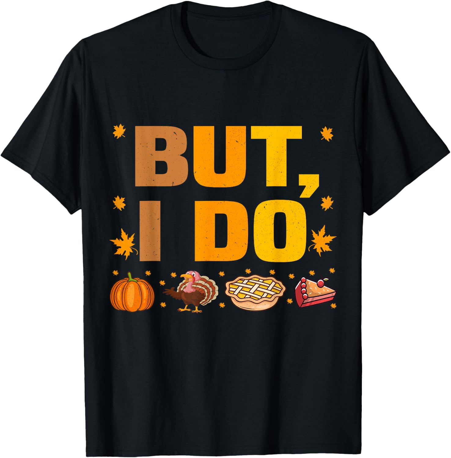 Thanksgiving Couple Funny I Don't Do Matching Turkey Day T-Shirt - T-Shirt | Black