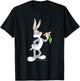 Looney Tunes Bugs Bunny isst eine Karotte T-Shirt - T-Shirt | Black