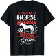 Funny Horse Shirt Girls IBERIAN HORSE Gift Women T-Shirt - T-Shirt | Black