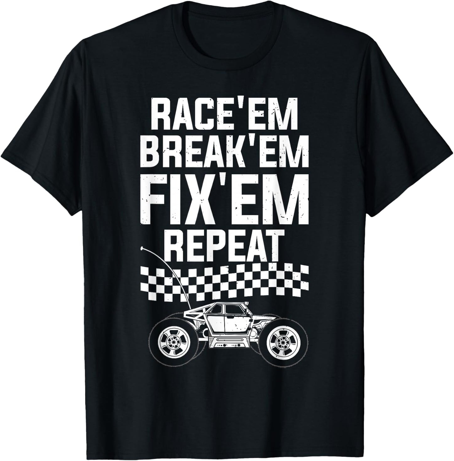 Best RC Car Art Women RC Racer RC Car Fan RC Racing T-Shirt - T-Shirt | Black