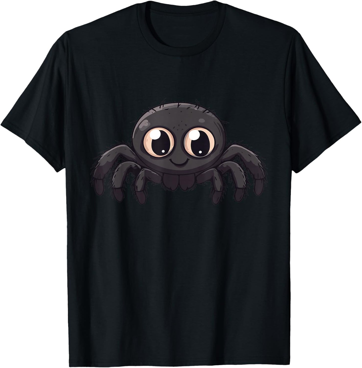 Spinne für Kinder T-Shirt - T-Shirt | Black