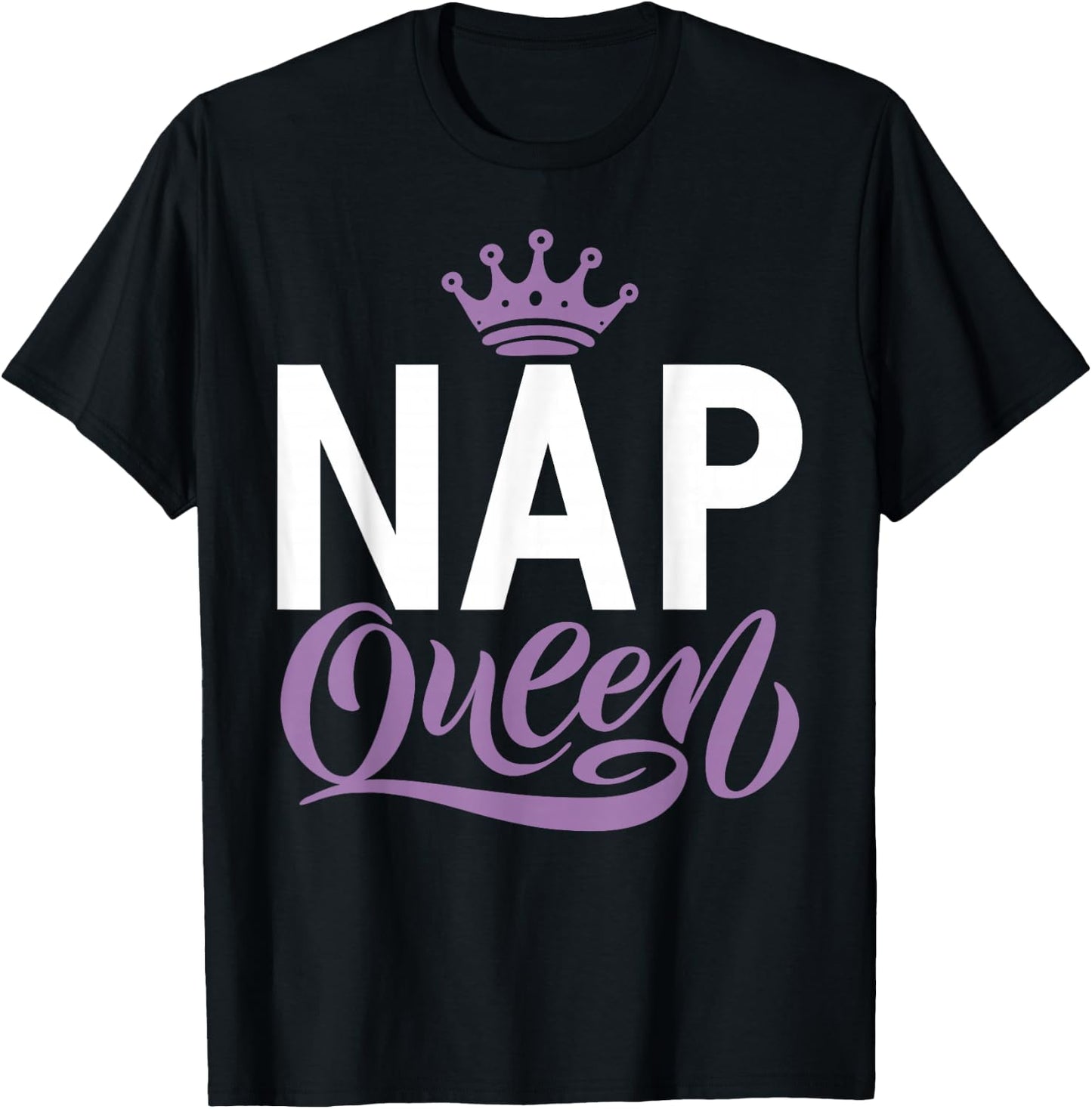 Nap Queen Sleep T-Shirt - T-Shirt | Black