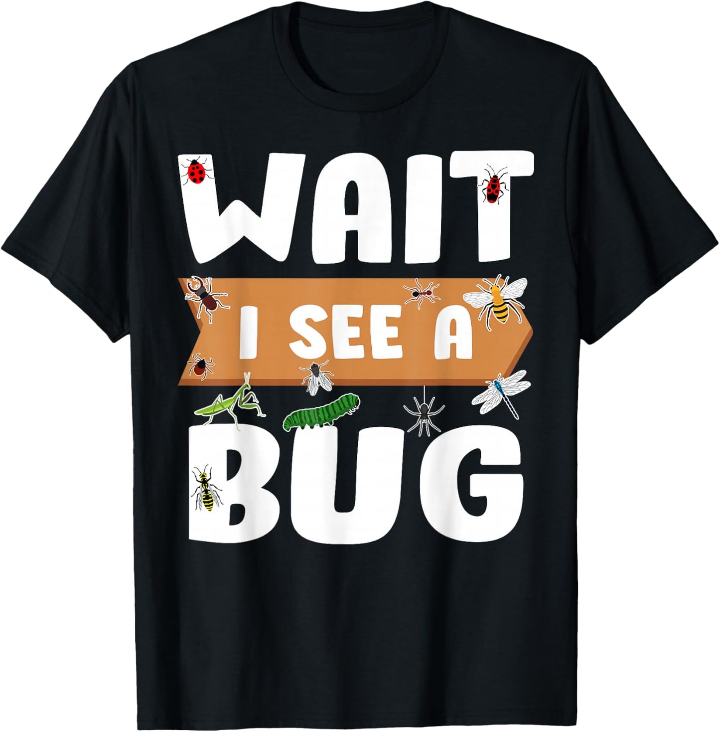 Cool Bug Design Women Entomology Insect Pet Animal T-Shirt - T-Shirt | Black