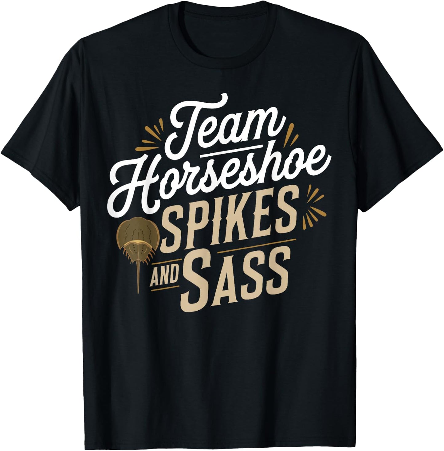 Horseshoe Crab Team Horseshoe Crab T-Shirt - T-Shirt | Black